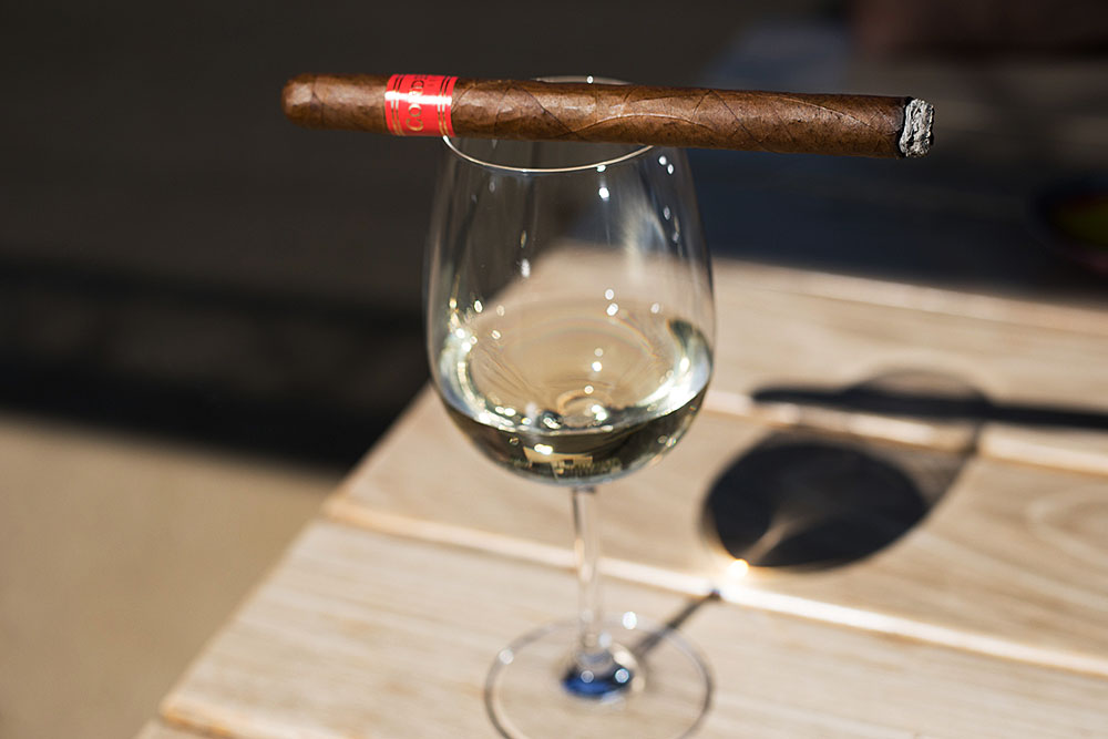 Condega Lancero and Opstal white blend tastes