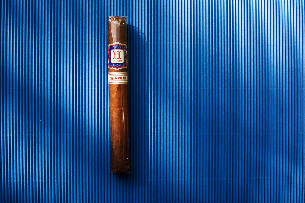 Hamlet 25th Anniversary cigar and Bouchard Finlayson Blanc de Mer pairing