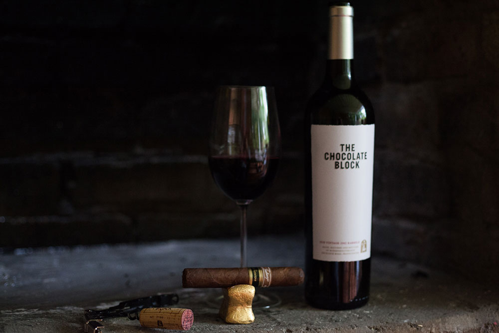 Tatuaje Reserva J21 Cigar & Boekenhoutskloof Chocolate Block wine pairing