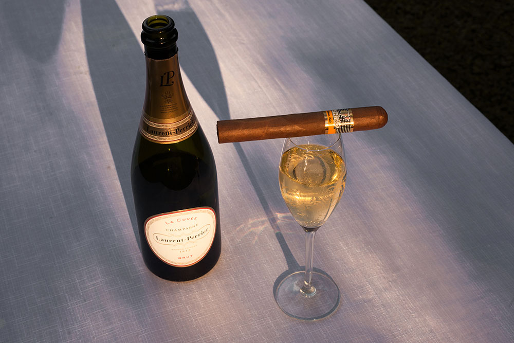 Cohiba Siglio VI & Laurent Perrier La Cuvee Brut Champagne pairing