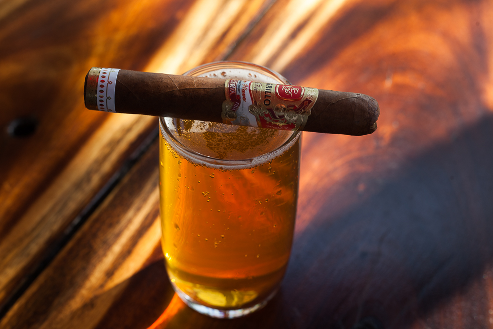 E.P. Carrillo New Wave Reserva, and Ginger Beer 