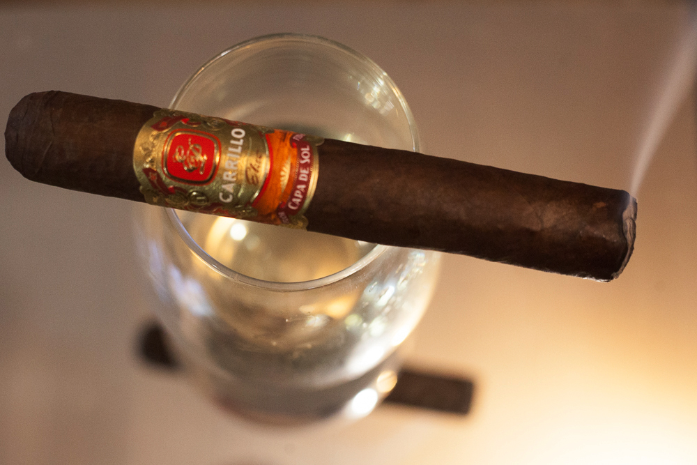 The E.P. Carrillo Capa de Sol Sultan Cigar First Puff and Flavour