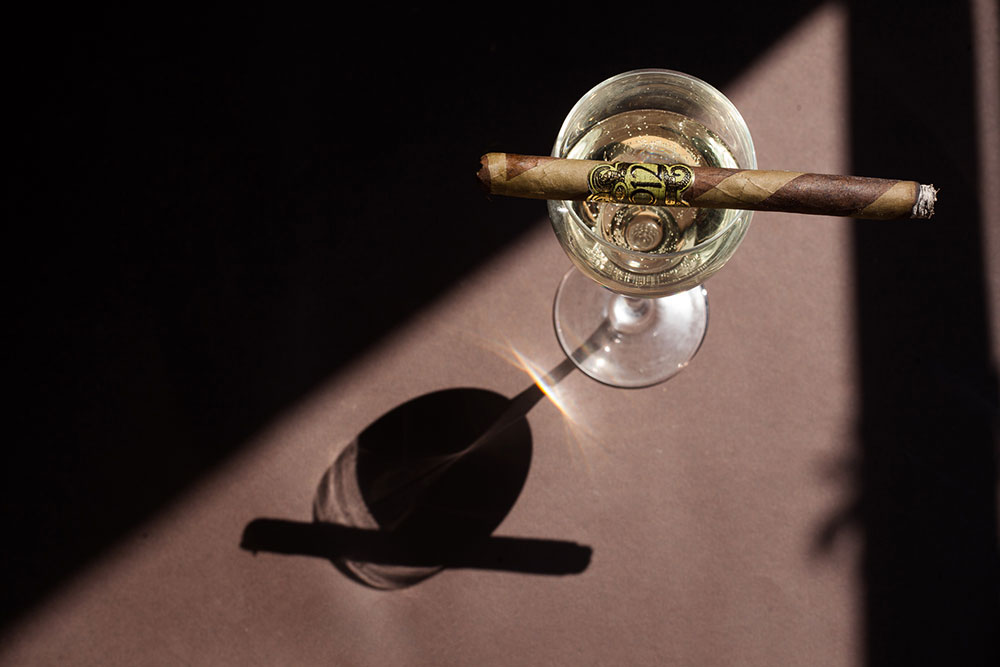 Cederberg Bukettraube wine and cigar pairing