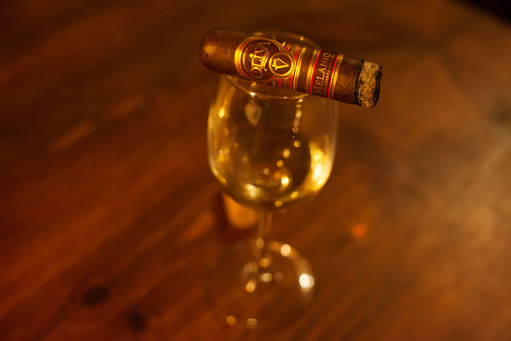 Serie V Melanio LE 2021 and Anysbos wine pairing in a hidden cellar