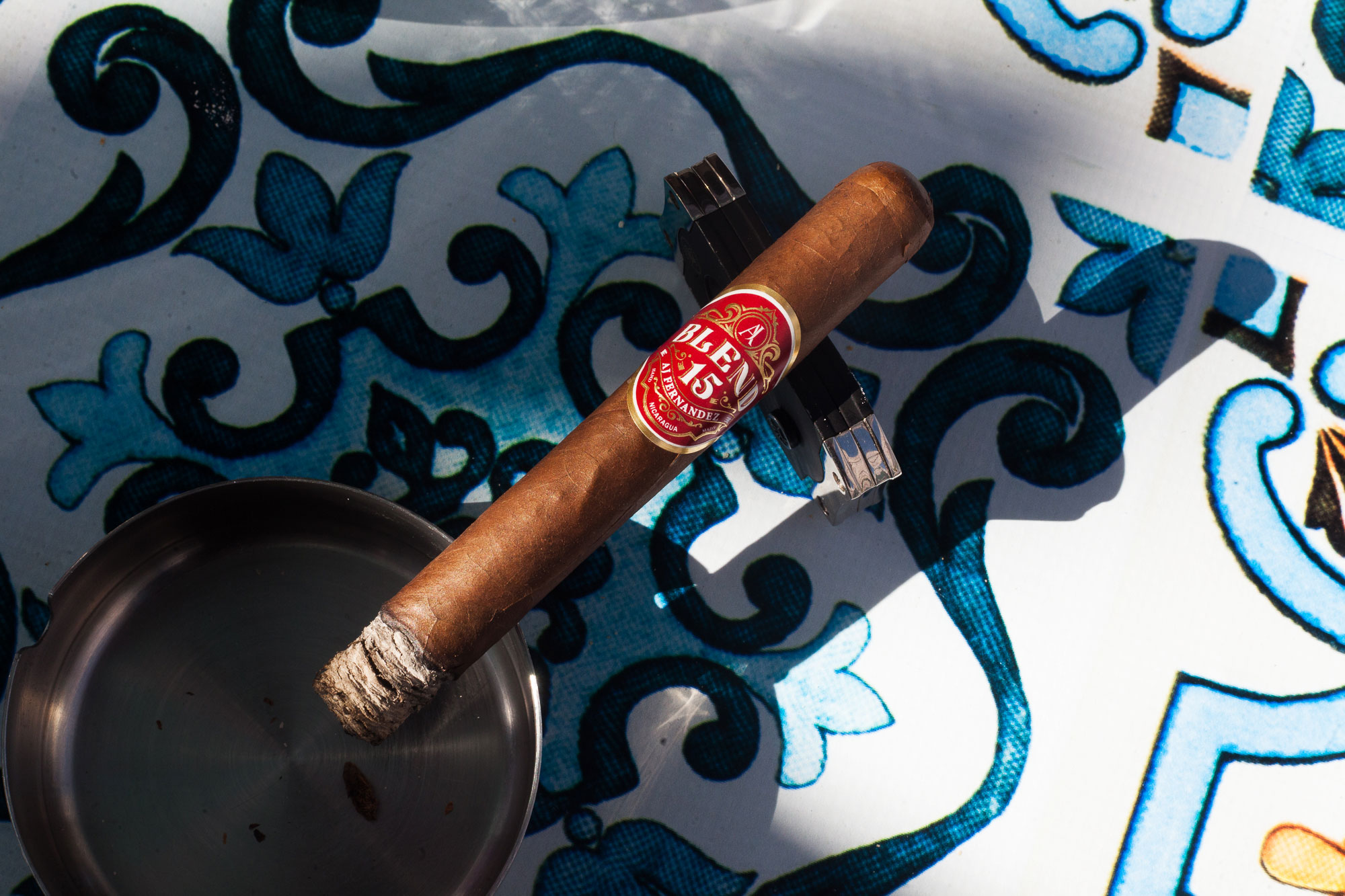 AJ Fernandez Blend 15 cigar paired with Casal Garcia Vinho Verde White Wine